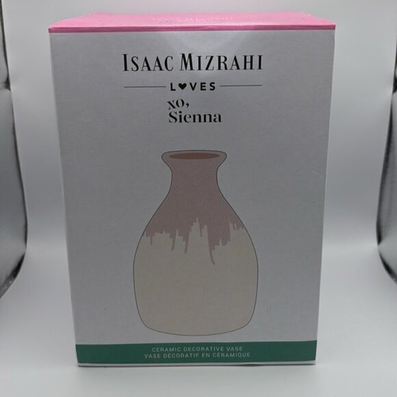 Isaac Mizrahi Loves XO Sienna Decorative Vase - Picture 5 of 6